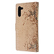 UNIQ Accessory UNIQ Accessory Goud Slangenleer hoesje voor Galaxy Note 10 - Book Case(N970F) UNIQ Accessory UNIQ Accessory Goud Slangenleer hoesje voor Galaxy Note 10 - Book Case(N970F)