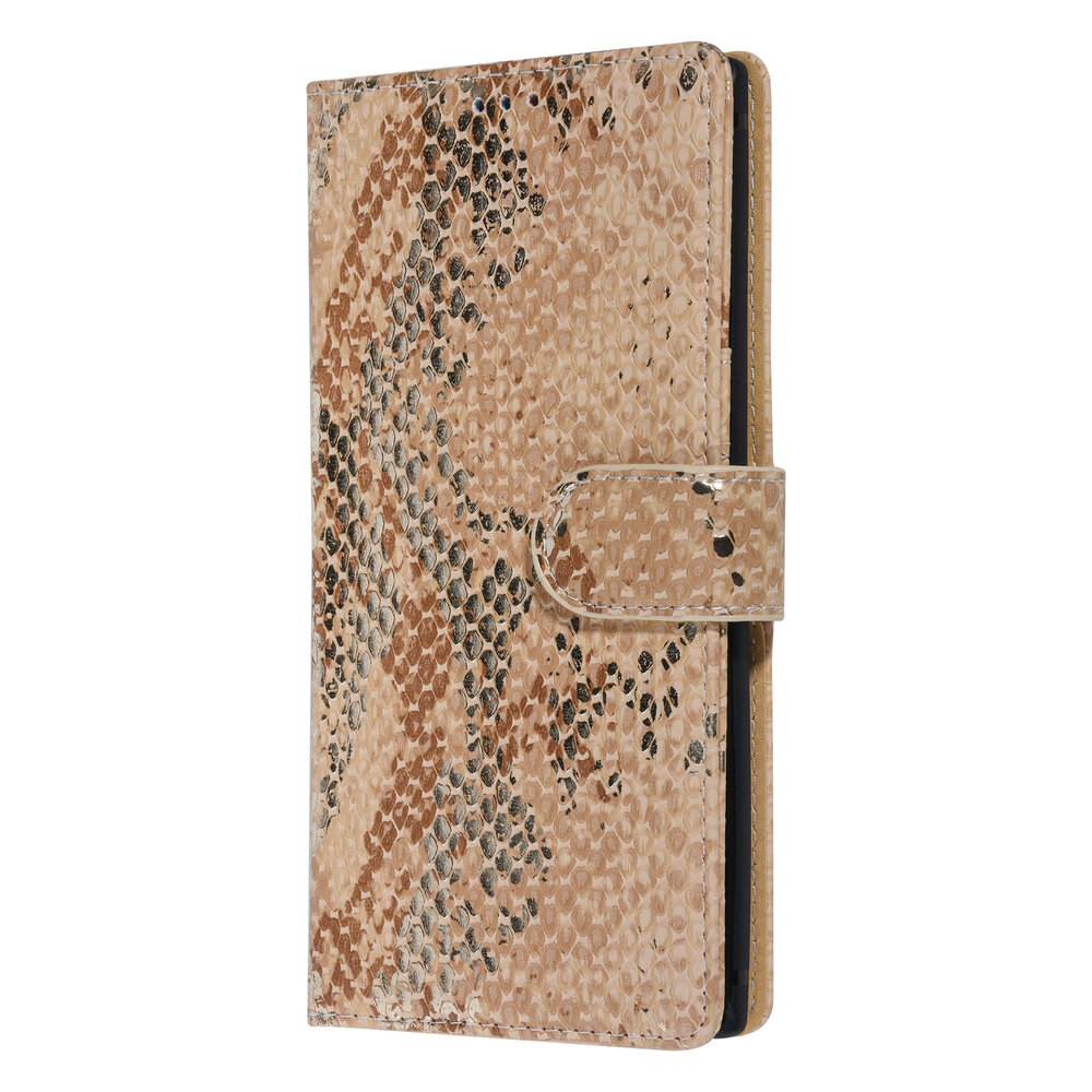 UNIQ Accessory UNIQ Accessory Samsung Galaxy Note 10 Gold Snakeskin Book type case UNIQ Accessory UNIQ Accessory Samsung Galaxy Note 10 Gold Snakeskin Book type case