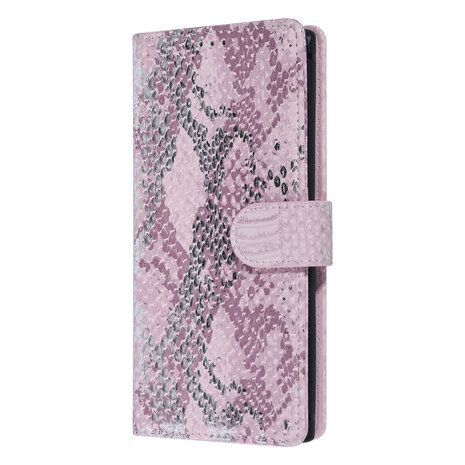 UNIQ Accessory UNIQ Accessory Galaxy Note 10 Pink Schlangenhaut Book-Case hul UNIQ Accessory UNIQ Accessory Galaxy Note 10 Pink Schlangenhaut Book-Case hul