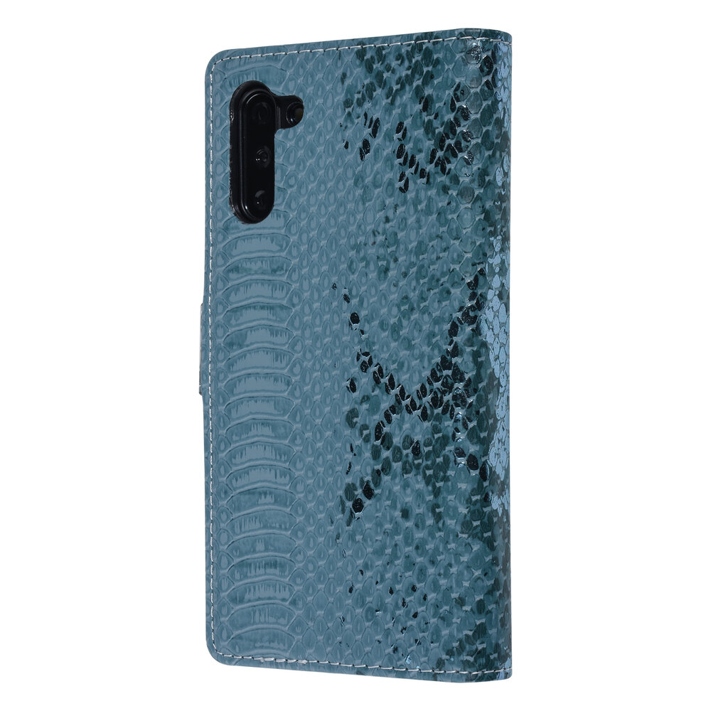 UNIQ Accessory UNIQ Accessory Samsung Galaxy Note 10 Green Snakeskin Book type case UNIQ Accessory UNIQ Accessory Samsung Galaxy Note 10 Green Snakeskin Book type case