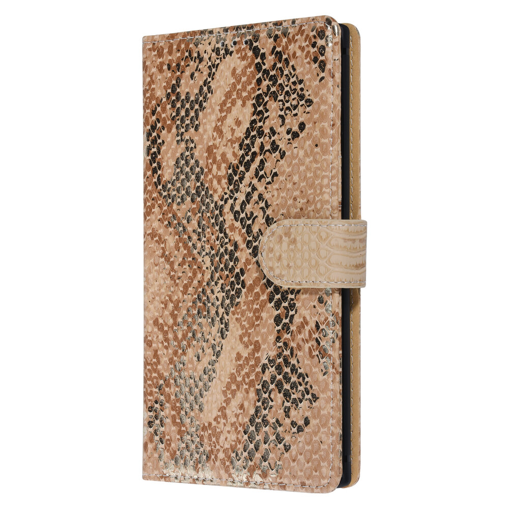UNIQ Accessory UNIQ Accessory Samsung Galaxy Note 10 Plus Gold Snakeskin Book type case UNIQ Accessory UNIQ Accessory Samsung Galaxy Note 10 Plus Gold Snakeskin Book type case