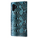 UNIQ Accessory UNIQ Accessory Zwart en Blauw Slangenleer hoesje voor Galaxy Note 10 Plus - Book Case (N975F) UNIQ Accessory UNIQ Accessory Zwart en Blauw Slangenleer hoesje voor Galaxy Note 10 Plus - Book Case (N975F)
