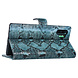 UNIQ Accessory UNIQ Accessory Zwart en Blauw Slangenleer hoesje voor Galaxy Note 10 Plus - Book Case (N975F) UNIQ Accessory UNIQ Accessory Zwart en Blauw Slangenleer hoesje voor Galaxy Note 10 Plus - Book Case (N975F)