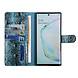 UNIQ Accessory UNIQ Accessory Zwart en Blauw Slangenleer hoesje voor Galaxy Note 10 Plus - Book Case (N975F) UNIQ Accessory UNIQ Accessory Zwart en Blauw Slangenleer hoesje voor Galaxy Note 10 Plus - Book Case (N975F)