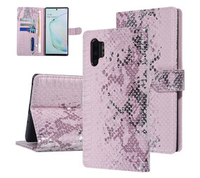UNIQ Accessory UNIQ Accessory Galaxy Note 10 Plus Rose Peau de serpent Book type housse UNIQ Accessory UNIQ Accessory Galaxy Note 10 Plus Rose Peau de serpent Book type housse