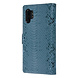 UNIQ Accessory UNIQ Accessory Turquoise Slangenleer hoesje voor Galaxy Note 10 Plus - Book Case (N975F) UNIQ Accessory UNIQ Accessory Turquoise Slangenleer hoesje voor Galaxy Note 10 Plus - Book Case (N975F)