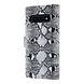 UNIQ Accessory UNIQ Accessory Galaxy S10 Noir et Blanc Peau de serpent Book type housse UNIQ Accessory UNIQ Accessory Galaxy S10 Noir et Blanc Peau de serpent Book type housse