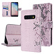 UNIQ Accessory UNIQ Accessory Galaxy S10 Pink Schlangenhaut Book-Case hul UNIQ Accessory UNIQ Accessory Galaxy S10 Pink Schlangenhaut Book-Case hul