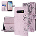 UNIQ Accessory UNIQ Accessory Samsung Galaxy S10 Plus Pink Snakeskin Book type case UNIQ Accessory UNIQ Accessory Samsung Galaxy S10 Plus Pink Snakeskin Book type case