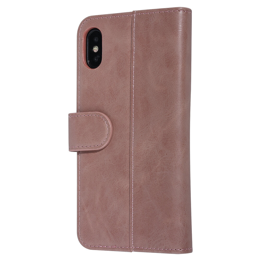 UNIQ Accessory UNIQ Accessory iPhone X-Xs Pink Sanfte Berührung Book-Case hul UNIQ Accessory UNIQ Accessory iPhone X-Xs Pink Sanfte Berührung Book-Case hul