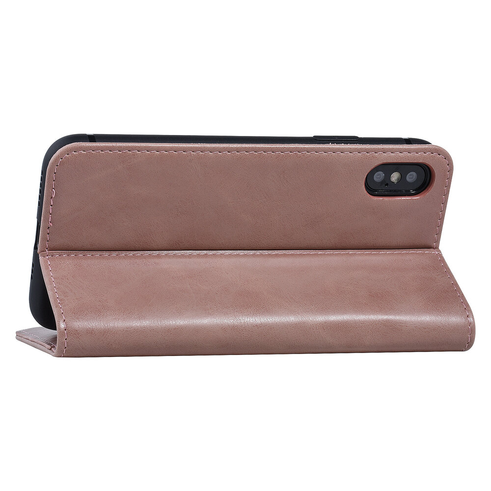 UNIQ Accessory UNIQ Accessory iPhone X-Xs Pink Sanfte Berührung Book-Case hul UNIQ Accessory UNIQ Accessory iPhone X-Xs Pink Sanfte Berührung Book-Case hul