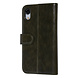 UNIQ Accessory UNIQ Accessory DonkerGroen hoesje iPhone XR - Book Case - Zachte huid UNIQ Accessory UNIQ Accessory DonkerGroen hoesje iPhone XR - Book Case - Zachte huid