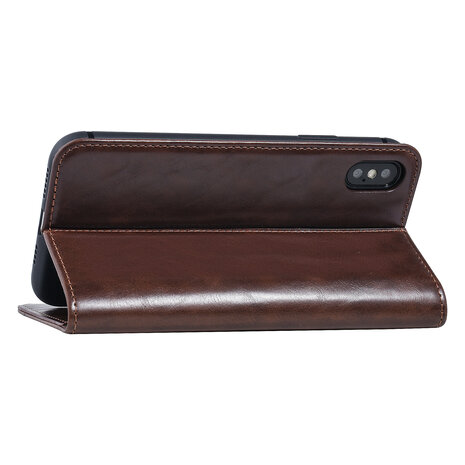 UNIQ Accessory UNIQ Accessory iPhone Xs Max Marron Doux au toucher Book type housse UNIQ Accessory UNIQ Accessory iPhone Xs Max Marron Doux au toucher Book type housse