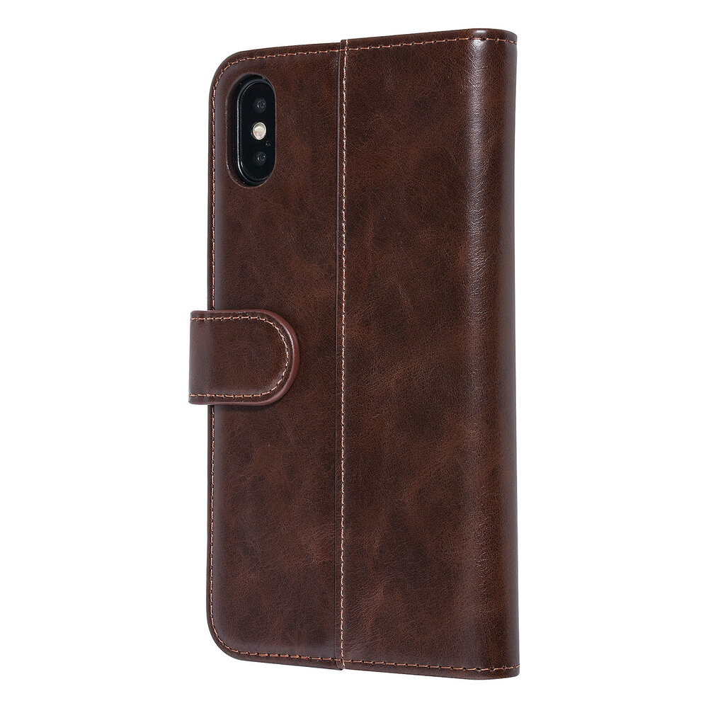 UNIQ Accessory UNIQ Accessory iPhone Xs Max Braun Sanfte Berührung Book-Case hul UNIQ Accessory UNIQ Accessory iPhone Xs Max Braun Sanfte Berührung Book-Case hul