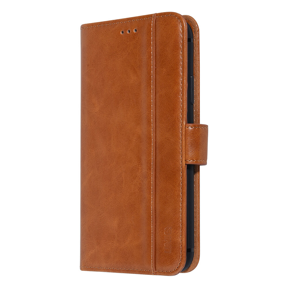 UNIQ Accessory UNIQ Accessory Apple iPhone Xs Max Dark Brown Soft Touch Book type case UNIQ Accessory UNIQ Accessory Apple iPhone Xs Max Dark Brown Soft Touch Book type case