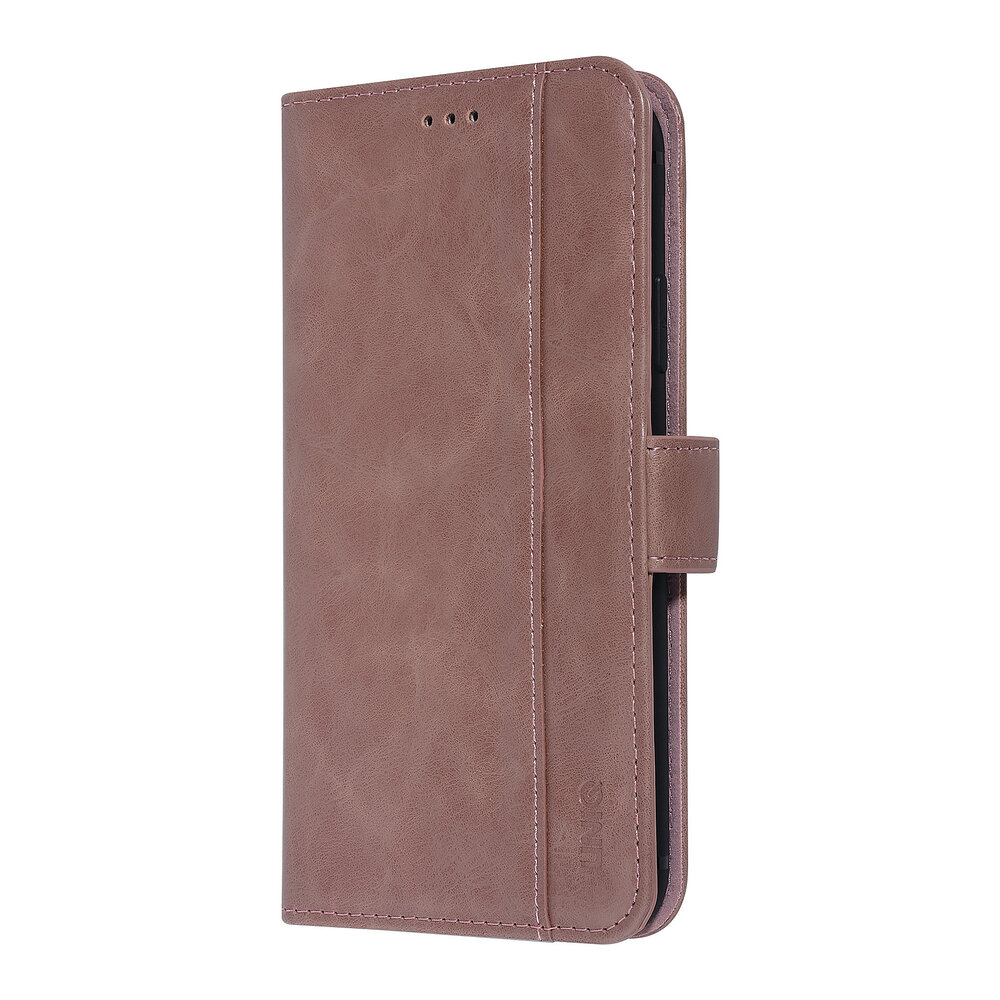 UNIQ Accessory UNIQ Accessory Roze hoesje iPhone Xs Max - Book Case - Zachte huid UNIQ Accessory UNIQ Accessory Roze hoesje iPhone Xs Max - Book Case - Zachte huid