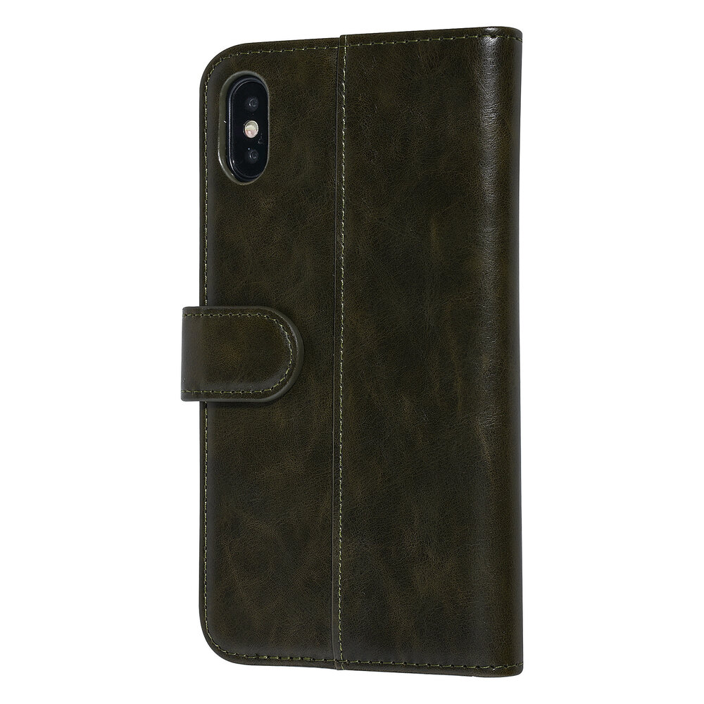 UNIQ Accessory UNIQ Accessory iPhone Xs Max Vert Foncé Doux au toucher Book type housse UNIQ Accessory UNIQ Accessory iPhone Xs Max Vert Foncé Doux au toucher Book type housse