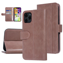 UNIQ Accessory Roze hoesje iPhone 11 Pro Max - Book Case - Zachte huid