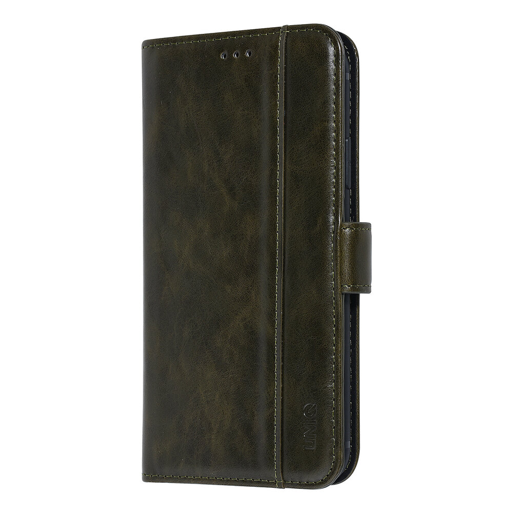 UNIQ Accessory UNIQ Accessory Apple iPhone 11 Pro Max Dark Green Soft Touch Book type case UNIQ Accessory UNIQ Accessory Apple iPhone 11 Pro Max Dark Green Soft Touch Book type case