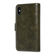 UNIQ Accessory UNIQ Accessory iPhone X-Xs Donkelgrün Sanfte Berührung Book-Case hul UNIQ Accessory UNIQ Accessory iPhone X-Xs Donkelgrün Sanfte Berührung Book-Case hul