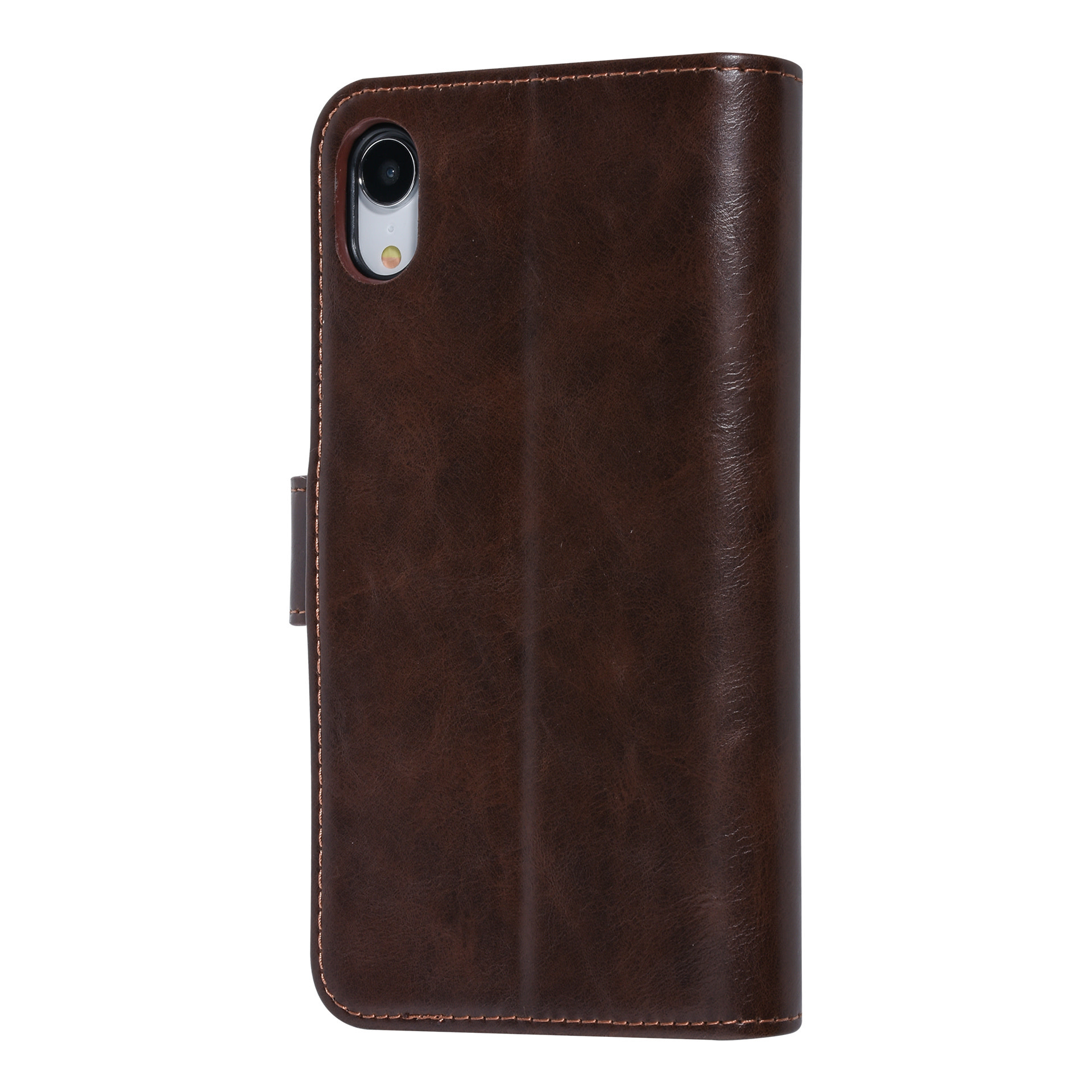 UNIQ Accessory UNIQ Accessory Bruin hoesje iPhone XR - Book Case - Zachte huid, foto 3 van 6