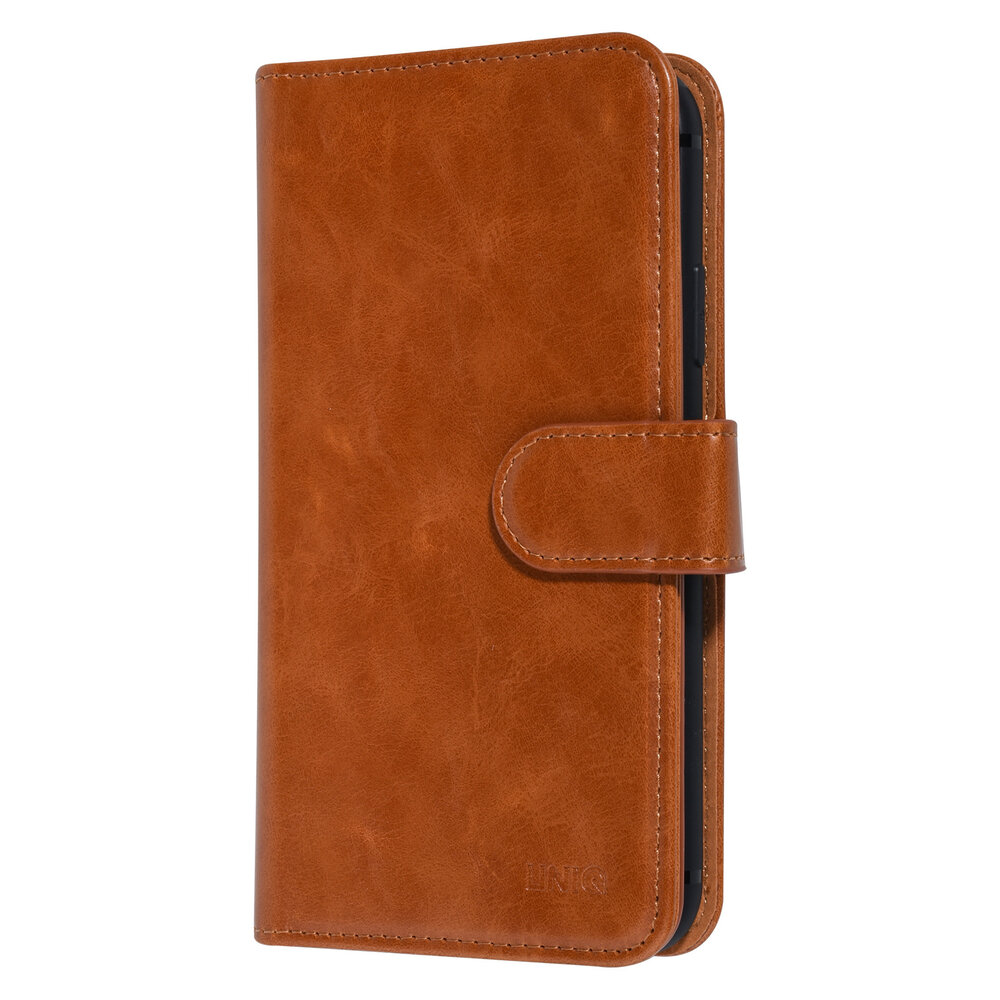 UNIQ Accessory UNIQ Accessory iPhone XR Marron Foncé Doux au toucher Book type housse UNIQ Accessory UNIQ Accessory iPhone XR Marron Foncé Doux au toucher Book type housse