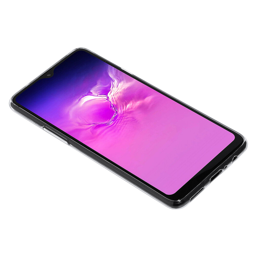 Samsung Galaxy A30s Hoes Cover TPU Siliconen Hoesje Transparant