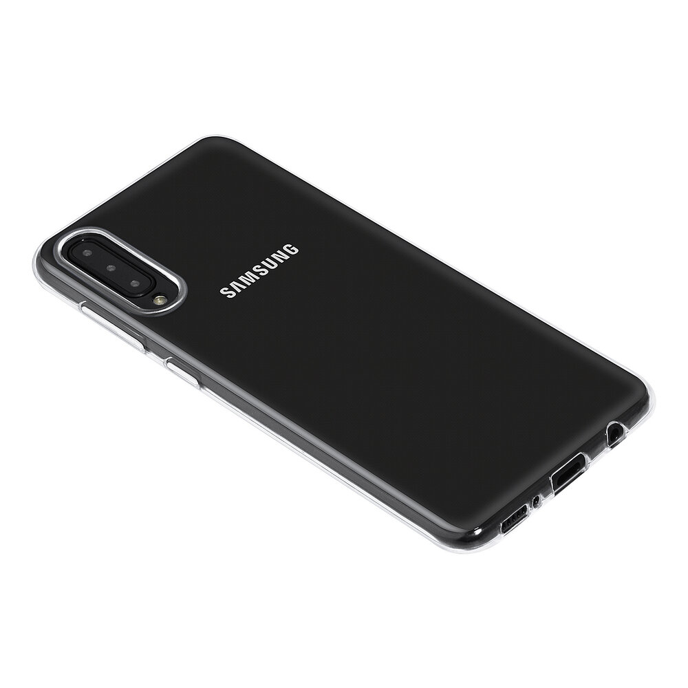 Galaxy A50S Transparent Silicone Back cover coque