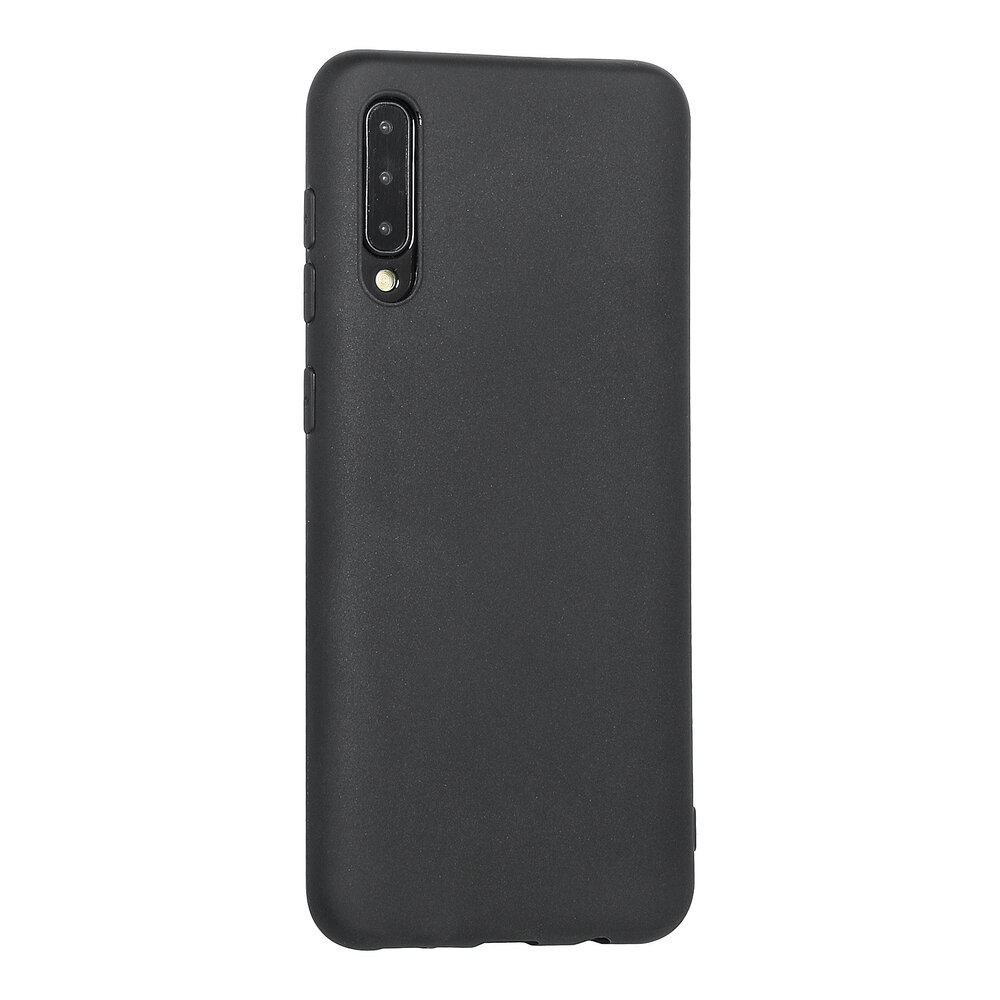 Galaxy A30S Noir Silicone Back cover coque