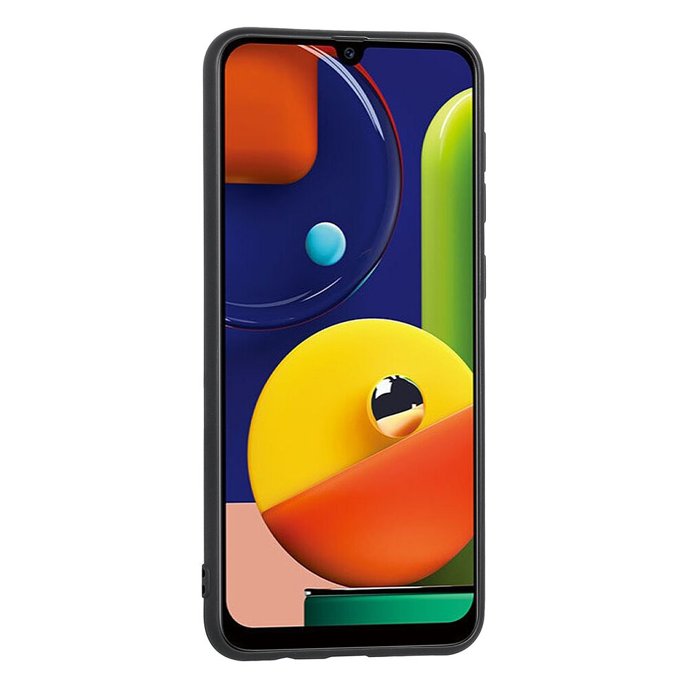 Galaxy A30S Noir Silicone Back cover coque