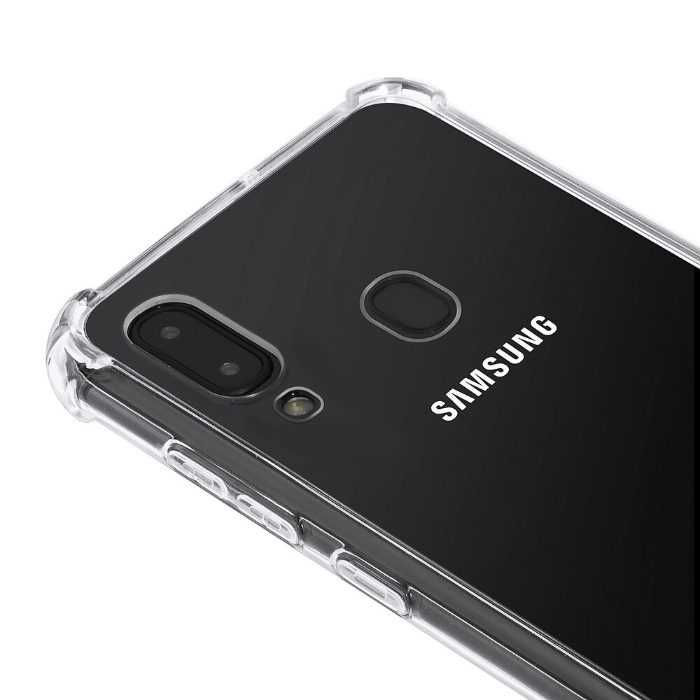 Samsung Galaxy A20e Hoesje Transparant - Shock Proof Case hoes A20e Samsung Galaxy A20e Hoesje Transparant - Shock Proof Case hoes A20e