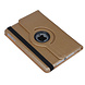 Apple iPad Mini 2-3 Goud 360 graden draaibare hoes - Book Case Tablethoes Apple iPad Mini 2-3 Goud 360 graden draaibare hoes - Book Case Tablethoes