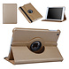 Apple iPad Mini 2-3 Goud 360 graden draaibare hoes - Book Case Tablethoes Apple iPad Mini 2-3 Goud 360 graden draaibare hoes - Book Case Tablethoes