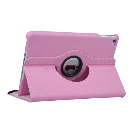 Housse pour Apple iPad Mini 5 / 4 Book Case 360 Graden Draaibaar - Pink Leer Cover Rotatie Housse voor iPad Mini 5 / 4 Housse pour Apple iPad Mini 5 / 4 Book Case 360 Graden Draaibaar - Pink Leer Cover Rotatie Housse voor iPad Mini 5 / 4