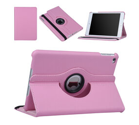 Apple iPad Mini 4 Roze 360 graden draaibare hoes - Book Case Tablethoes Apple iPad Mini 4 Roze 360 graden draaibare hoes - Book Case Tablethoes