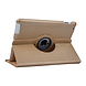 Hoes voor Apple iPad 2 / 3 / 4 Book Case 360 Graden Draaibaar - Gold Leer Cover Rotatie Hoesje voor iPad 2 / 3 / 4 Hoes voor Apple iPad 2 / 3 / 4 Book Case 360 Graden Draaibaar - Gold Leer Cover Rotatie Hoesje voor iPad 2 / 3 / 4