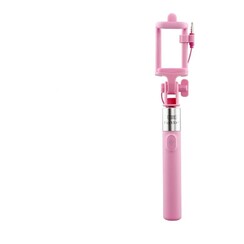 Earldom Rose Selfie Stick mit 3,5-fachem Anschluss - 100 cm ausziehbar