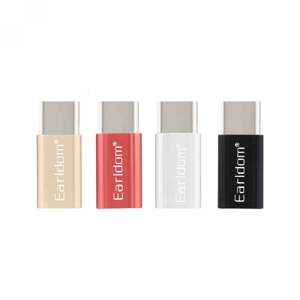 Earldom Micro USB vers Type C - Argent Earldom Micro USB vers Type C - Argent