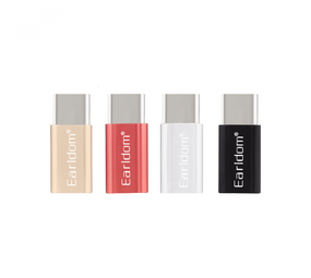 Earldom Micro-USB auf USB-C – Silber Earldom Micro-USB auf USB-C – Silber