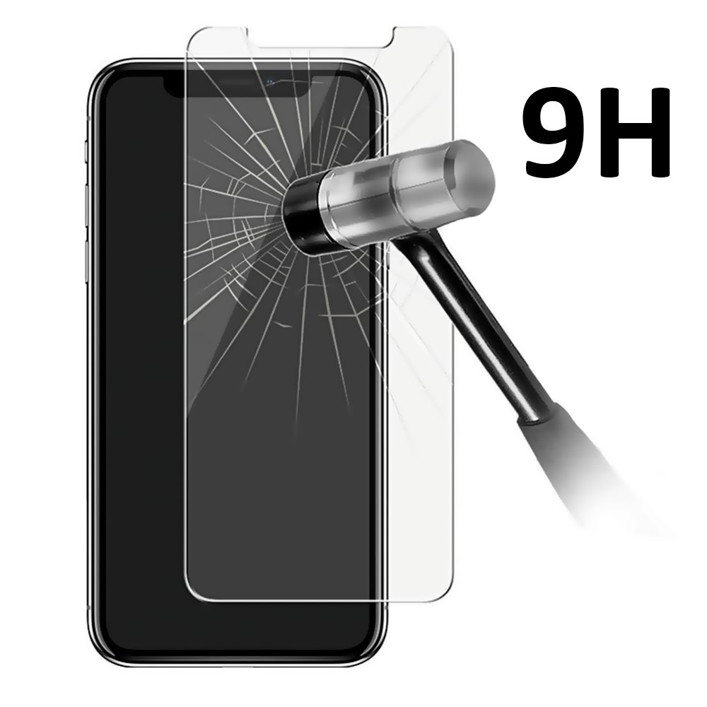box of 10 - iPhone 11 Pro Max Transparant Protective Screenprotector - Touch Sensitive - Glas