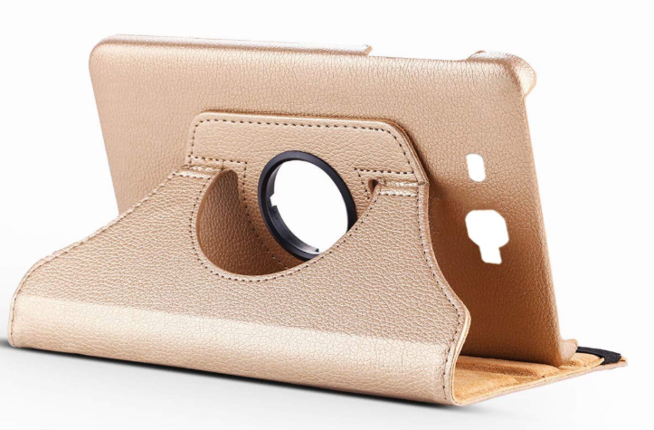 Fall für Samsung Galaxy Tab A 7.0 inch (2016) T280 / T285 Buch umschlag 360 Grad Drehbar - Göld Leder fall Rotation Fall für Samsung Galaxy Tab A 7.0 inch (2016) T280 / T285 Fall für Samsung Galaxy Tab A 7.0 inch (2016) T280 / T285 Buch umschlag 360 Grad Drehbar - Göld Leder fall Rotation Fall für Samsung Galaxy Tab A 7.0 inch (2016) T280 / T285