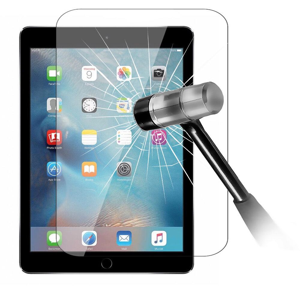 TUNIQ iPad 10.2 (2019-2021) Protecteur d'écran - Tempered Glass - Transparent TUNIQ iPad 10.2 (2019-2021) Protecteur d'écran - Tempered Glass - Transparent