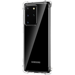 Samsung Galaxy S20 Ultra Transparant Backcover hoesje - Anti schok