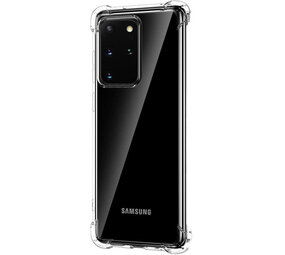 Samsung Galaxy S20 Ultra Transparant Backcover hoesje - Anti schok Samsung Galaxy S20 Ultra Transparant Backcover hoesje - Anti schok