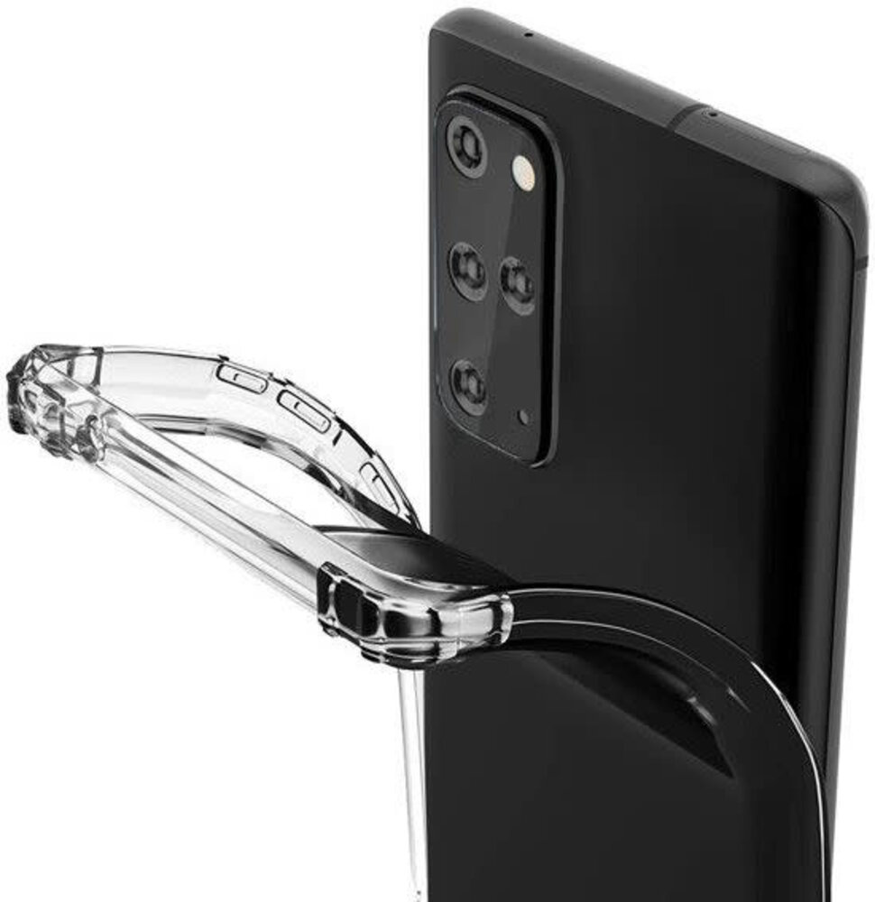 Samsung Galaxy S20 Plus Transparent Back cover coque - Anti choc Samsung Galaxy S20 Plus Transparent Back cover coque - Anti choc