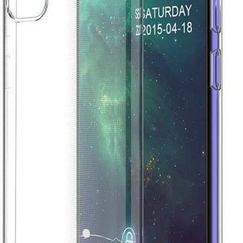 Galaxy S20 Transparant dun silicone hoesje
