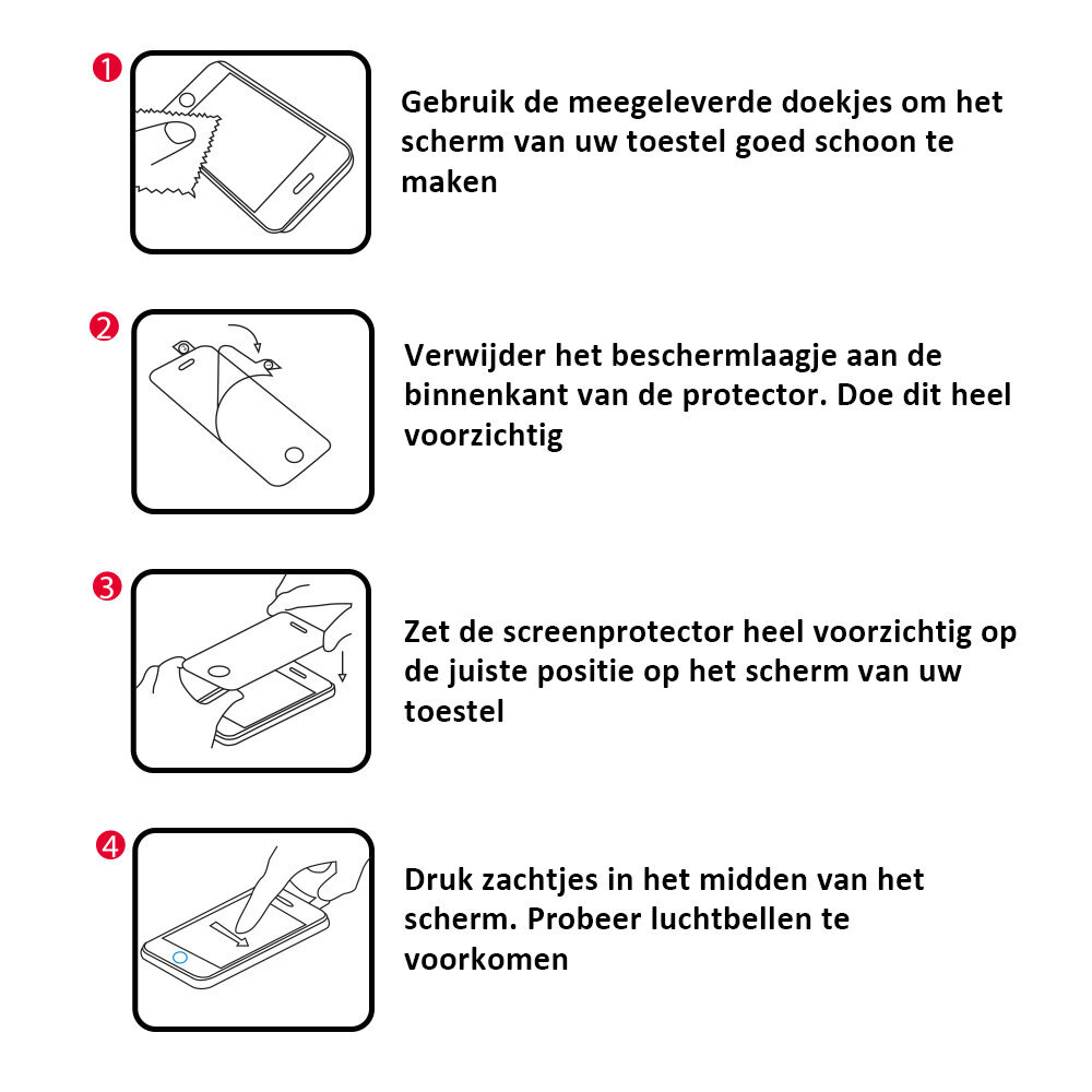 Samsung Galaxy A20e Soft Touch Transparent Screenprotector - Protection d'écran Samsung Galaxy A20e Soft Touch Transparent Screenprotector - Protection d'écran