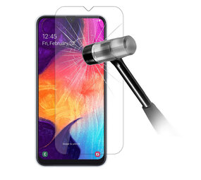 Samsung Galaxy A20e Soft Touch Zwart Screenprotector - Tempered Glas Samsung Galaxy A20e Soft Touch Zwart Screenprotector - Tempered Glas