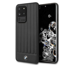 BMW Samsung Galaxy S20 Ultra Zwart Backcover hoesje - BMHCS69POCBK BMW Samsung Galaxy S20 Ultra Zwart Backcover hoesje - BMHCS69POCBK
