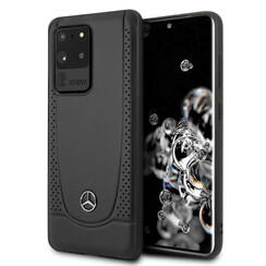 Mercedes-Benz Galaxy S20 Ultra Schwarz Back-Cover hul - MEHCS69ARMBK